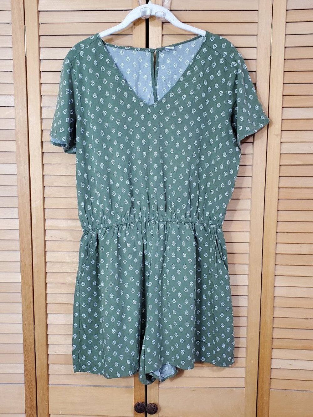Old Navy Short Sleeve Woven Romper L